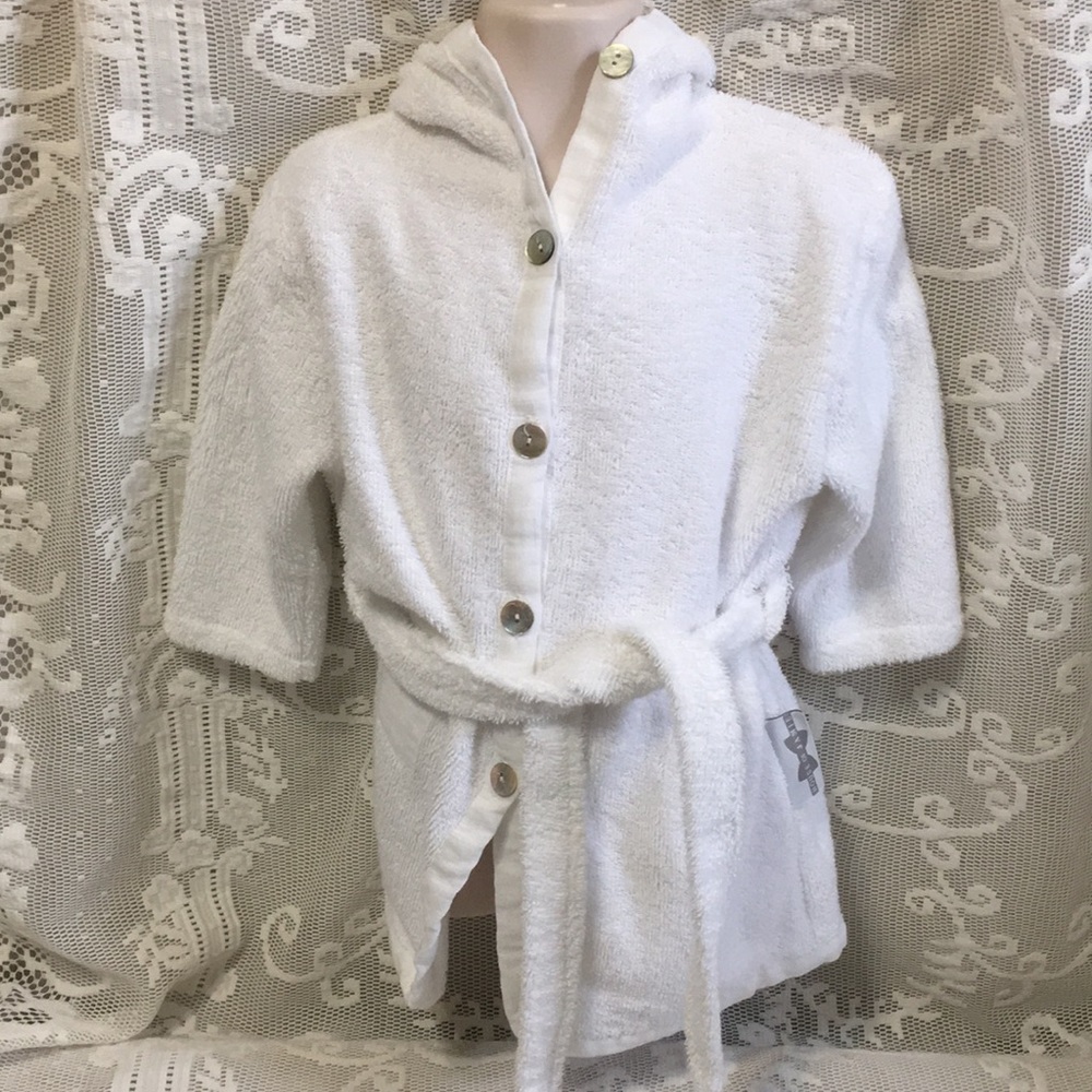 Girls Hooded Towel Robe